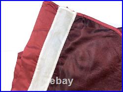 Set 8 JC Penney Curtains & Valances Window Treatments Drapes Dark Red Decorator