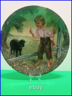 Set Of 12 Reco Nursery Rhyme Plates Limited Edition(Vintage)John McClelland