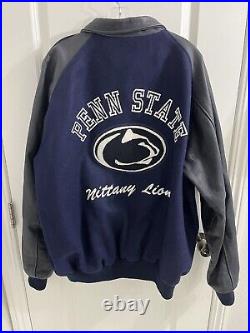 Settlemiers Penn State Nittany Lions PSU Varsity Jacket Size 48 Long