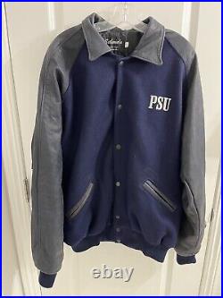 Settlemiers Penn State Nittany Lions PSU Varsity Jacket Size 48 Long