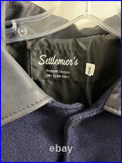 Settlemiers Penn State Nittany Lions PSU Varsity Jacket Size 48 Long