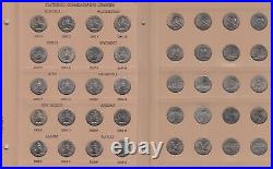 Silver Coin USA STATEHOOD QUARTERS 1999 2008 ALL MINTMARKS Complete Set