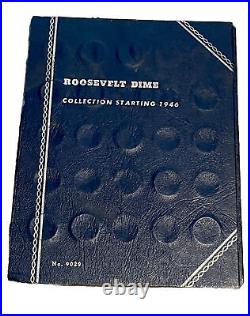 Silver Roosevelt Dime Set. 1946-1964. 48 Silver Roosevelt Dimes