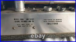 Silvertone 1484 Tube Amp Twin Twelve Head All Original, Unmodified 12 Vacuum