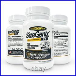 Sizegenix All Natural Male Enhancement 100% Natural Made In USA 5 Bottle