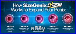 Sizegenix Extreme All Natural Male Enhancement 100% Natural 5 Bottles