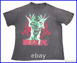 Slayer Vintage T Shirt 80's 1988 Tour Concert Root Of All Evil Thrash Metal Band