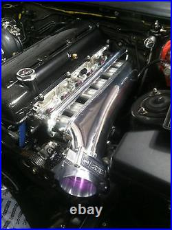 Sleeper Designs ALL Billet 2JZGTE Intake Manifold withThrottle Body and Fuel Rail