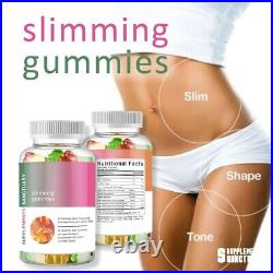 Slimming Gummies Multi Flavoured with BHB keto Gummies 3 Months Supply (3 Tubs)