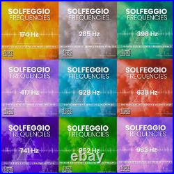 Solfeggio Frequencies All Nine Audio Discs Complete CD Set 9 CDs