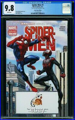 Spider-Men #1 CGC 9.8 1st Meeting Miles Morales Peter Parker Store Variant