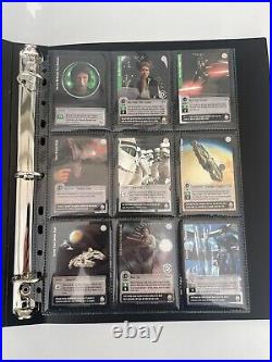 Star Wars TCG Decipher 2001- 152/154 All Cards Near Mint 16 Foils