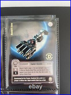 Star Wars TCG Decipher 2001- 152/154 All Cards Near Mint 16 Foils