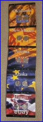 State Quarters Coins of America US Minted Quarter Dollar Set. All Uncirculated