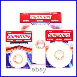 Supertape Roll 3,12 or 36 Yards for Lace Wigs Toupees Hair Replacement Tape Glue