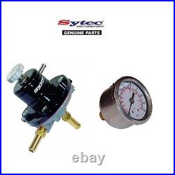 Sytec Msv Racing Fuel Pressure Regulator Adjustable 2-6 Bar + Fuel Gauge