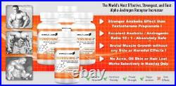 TESTOSTERONE Booster For Men with EstroBlock 3 Bottle Special + FREE Shipping