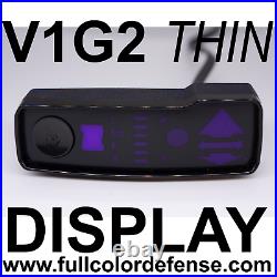 THIN ALL RED V1G2 GEN2 Valentine One Concealed Display! Rear or Side Cord