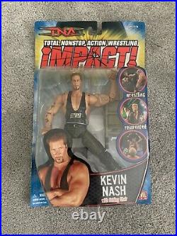 TNA MARVEL TOYS KEVIN NASH MOC BNIB MATTEL HASBRO JAKKS Pro Wrestling Figure
