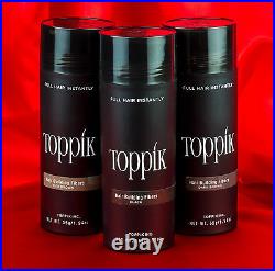 TOPPIK Hair Thickening Fibres Giant 55g x 3 Special Offer Bundle