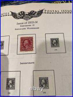 The All American Stamp Album 1847-1972 With Several Collectible Stamps- See Photos