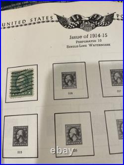 The All American Stamp Album 1847-1972 With Several Collectible Stamps- See Photos
