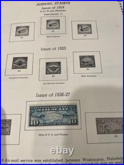 The All American Stamp Album 1847-1972 With Several Collectible Stamps- See Photos