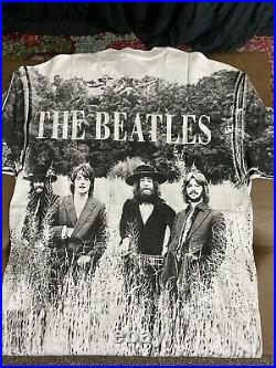The Beatles Vintage 90s AOP All Over Print Band T-shirt Winterland NWT