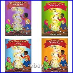 The Clear Quran Tafsir for Kids ALL Surah's wth Arabic text (4 Books Set)