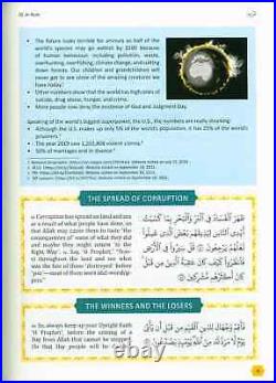 The Clear Quran Tafsir for Kids ALL Surah's wth Arabic text (4 Books Set)