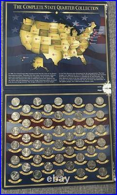 The Complete State Quarter Collection All 50 States + US Mint Certified