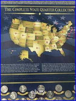 The Complete State Quarter Collection All 50 States + US Mint Certified