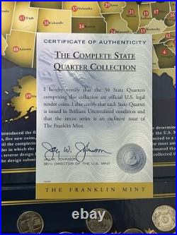 The Complete State Quarter Collection All 50 States + US Mint Certified
