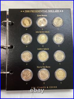 The Complete U. S. Presidential Coin Collection Volume 1 & 2 PCS Stamps & Coins