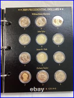 The Complete U. S. Presidential Coin Collection Volume 1 & 2 PCS Stamps & Coins