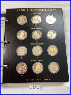 The Complete U. S. Presidential Coin Collection Volume 1 & 2 PCS Stamps & Coins