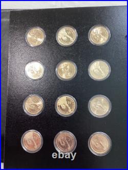 The Complete U. S. Presidential Coin Collection Volume 1 & 2 PCS Stamps & Coins