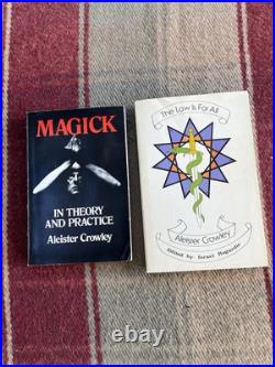The Law Is For All Aleister Crowley 1975 First Print. Magick book lot