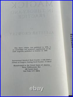 The Law Is For All Aleister Crowley 1975 First Print. Magick book lot