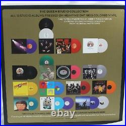 The Queen Studio Collection Vinyl LP Box Set NEW! All 15 Studio Albums Colored