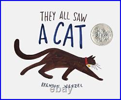 They All Saw A Cat Brendan Wenzel 1 Book The Cheap Fast Free Post