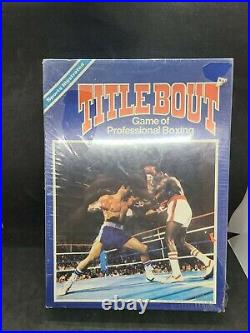 Title Bout Boxing Vintage Sports Illustrated Avalon Hill Game 1979 New Sealed