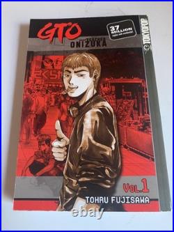 Tokyo Pop, GTO Great Teacher Onizuka Manga Volumes 1-13, Tohru Fujisawa, 2002-03