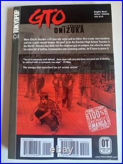 Tokyo Pop, GTO Great Teacher Onizuka Manga Volumes 1-13, Tohru Fujisawa, 2002-03