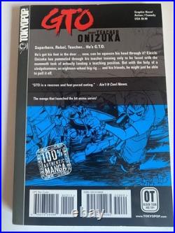 Tokyo Pop, GTO Great Teacher Onizuka Manga Volumes 1-13, Tohru Fujisawa, 2002-03