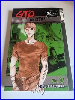 Tokyo Pop, GTO Great Teacher Onizuka Manga Volumes 1-13, Tohru Fujisawa, 2002-03