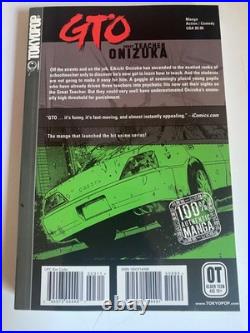 Tokyo Pop, GTO Great Teacher Onizuka Manga Volumes 1-13, Tohru Fujisawa, 2002-03