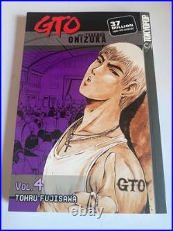 Tokyo Pop, GTO Great Teacher Onizuka Manga Volumes 1-13, Tohru Fujisawa, 2002-03