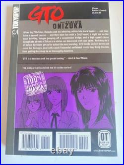 Tokyo Pop, GTO Great Teacher Onizuka Manga Volumes 1-13, Tohru Fujisawa, 2002-03