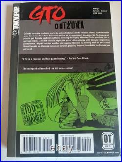 Tokyo Pop, GTO Great Teacher Onizuka Manga Volumes 1-13, Tohru Fujisawa, 2002-03